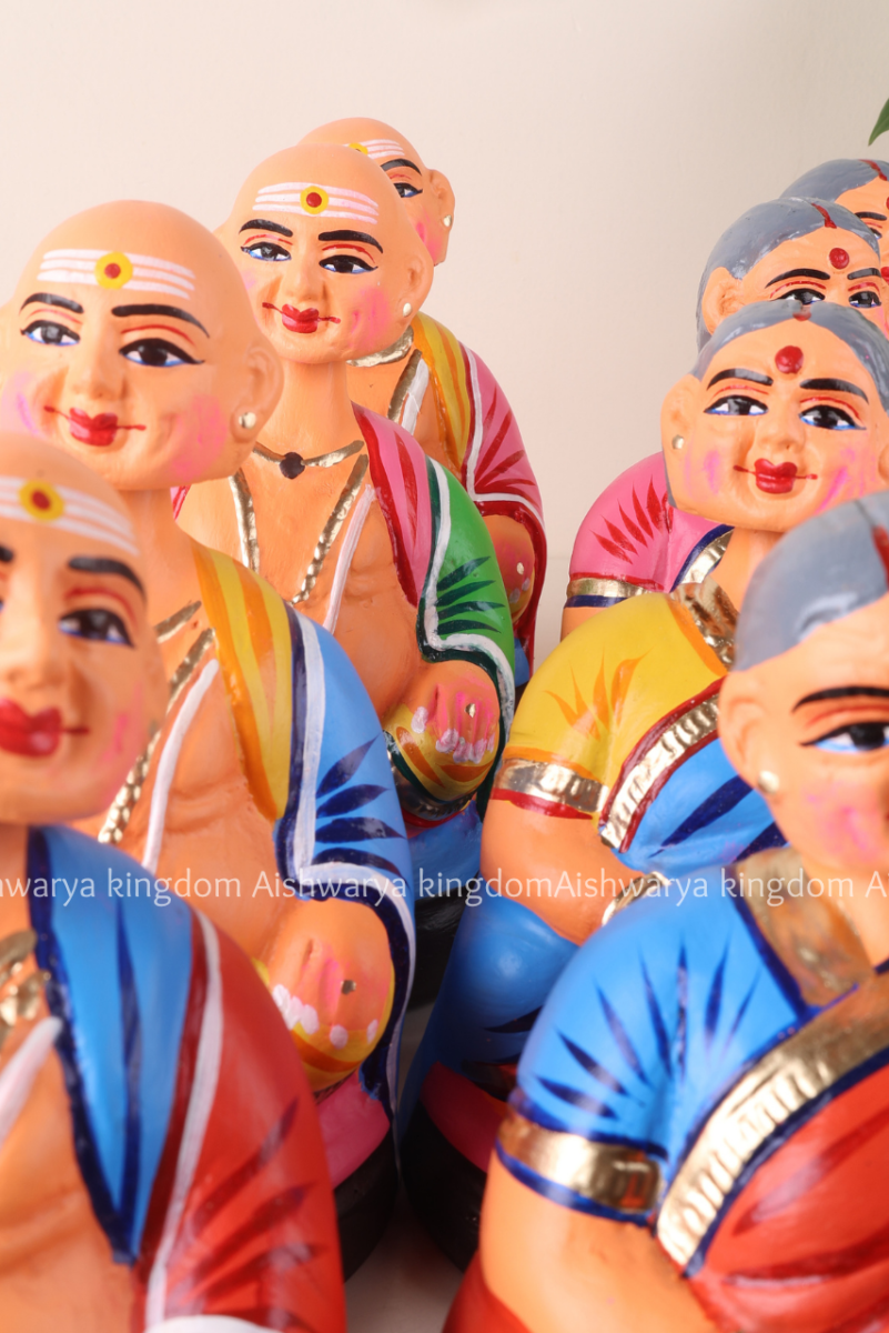 Thatha Paati Dancing Dolls | Wooden Dolls