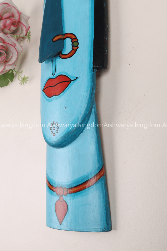 Thota Vaikuntam Style Women Face Wall Decor