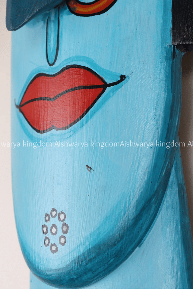 Thota Vaikuntam Style Women Face Wall Decor