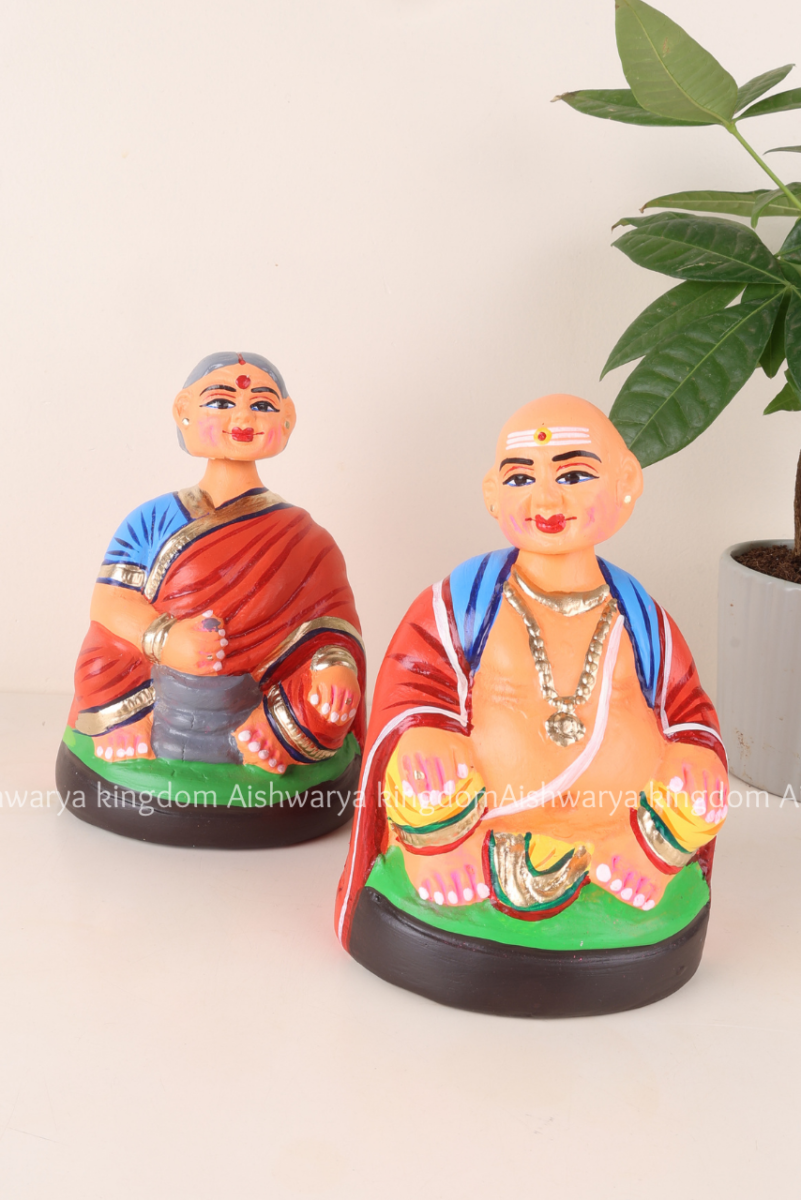 Thatha Paati Dancing Dolls | Wooden Dolls