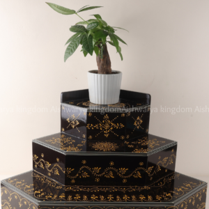 Wooden Golu Padi - Black