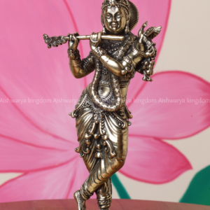 Brass Lord Krishna Statue