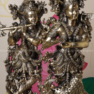 Brass Radha Krishna Idol