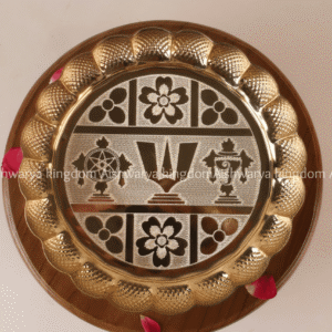 Brass Namam sangu Chakra Plate
