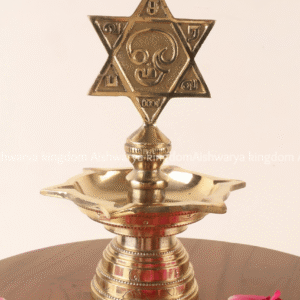 Brass Om SaravanaBhava Diya