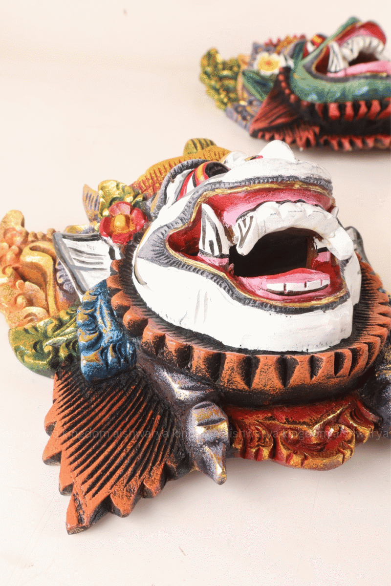 Barong mask White