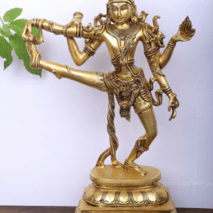 Brass Urdhva Tandava Shiva Statue